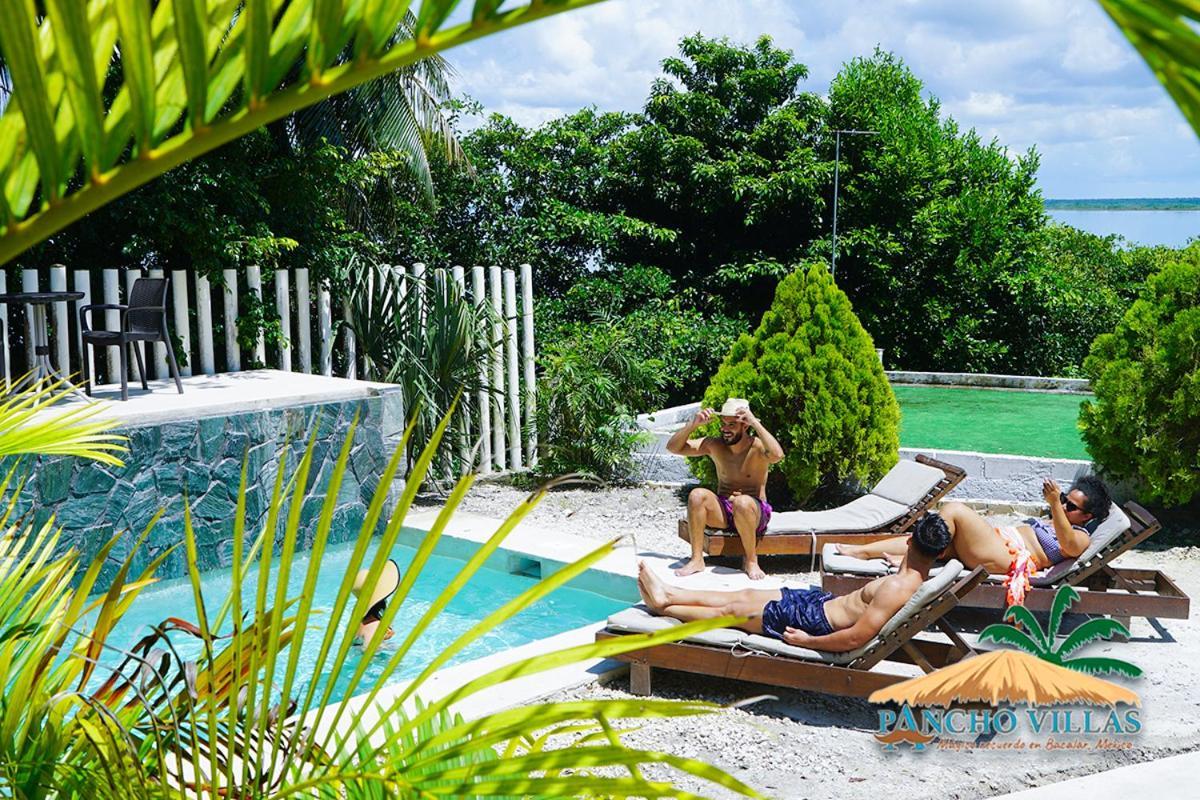 Hotel Pancho Villas Bacalar - Free Bikes And Paddles Exterior photo