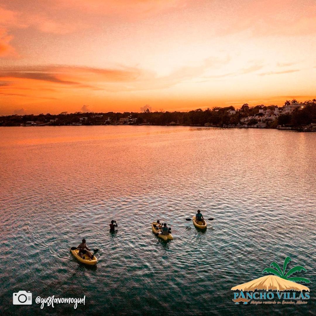 Hotel Pancho Villas Bacalar - Free Bikes And Paddles Exterior photo